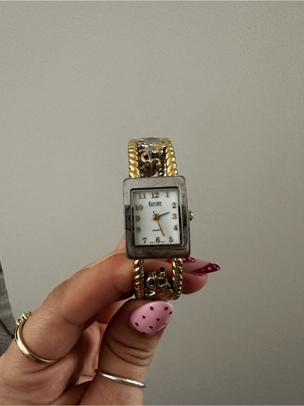 Vintage Kristine Elephant Watch